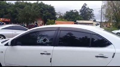 Sicarios matan a balazos a jefe se seguridad de la cárcel de Coronel Oviedo