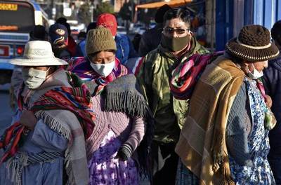 Bolivia vuelve a marcar un récord diario de contagios por la COVID-19